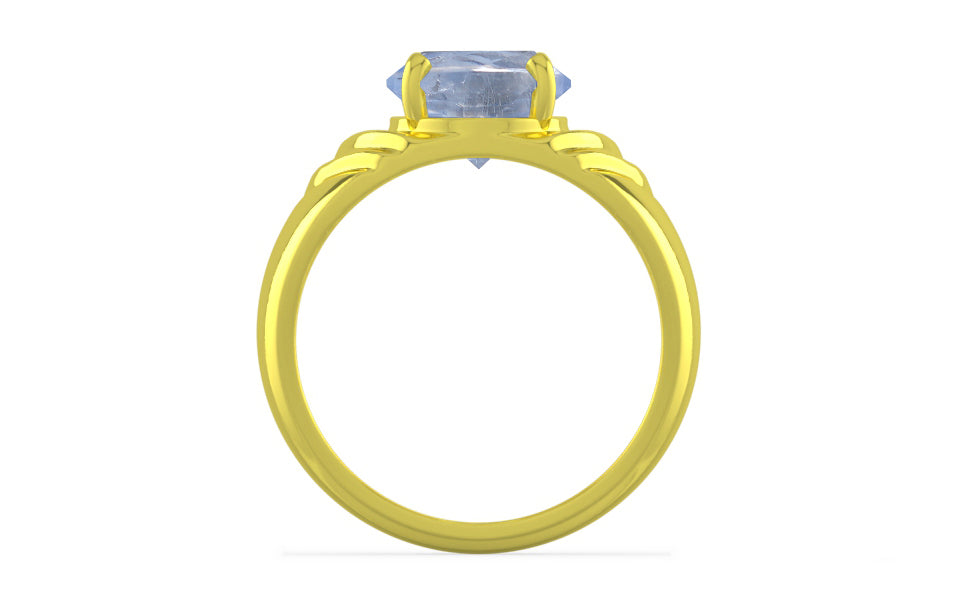 Panchdhatu Ceylon Blue Sapphire Ring Fine Quality (R4)