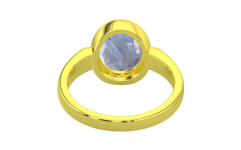 Panchdhatu Ceylon Blue Sapphire Ring Fine Quality (R6)