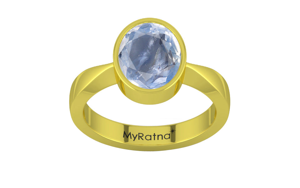 Panchdhatu Ceylon Blue Sapphire Ring Fine Quality (R9)