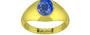 Panchdhatu Ceylon Blue Sapphire Ring Limited Quality (R12)