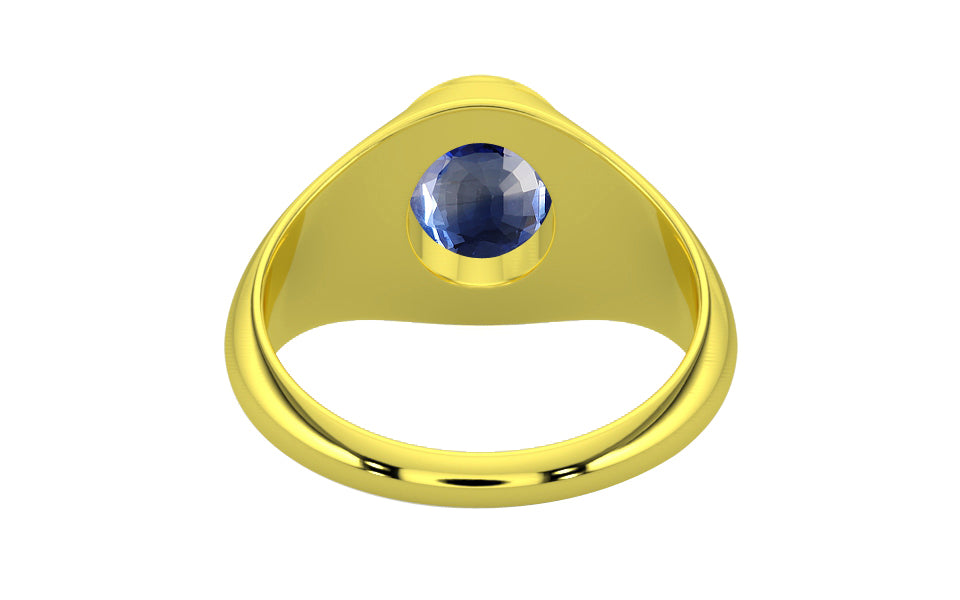 Panchdhatu Ceylon Blue Sapphire Ring Limited Quality (R12)
