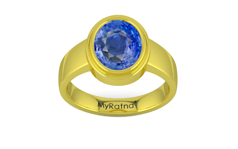 Panchdhatu Ceylon Blue Sapphire Ring Limited Quality (R3)