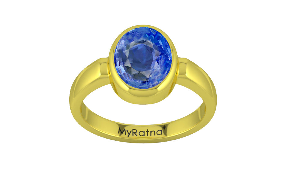 Panchdhatu Ceylon Blue Sapphire Ring Limited Quality (R6)