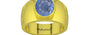 Panchdhatu Ceylon Blue Sapphire Ring Prime Quality (R1)