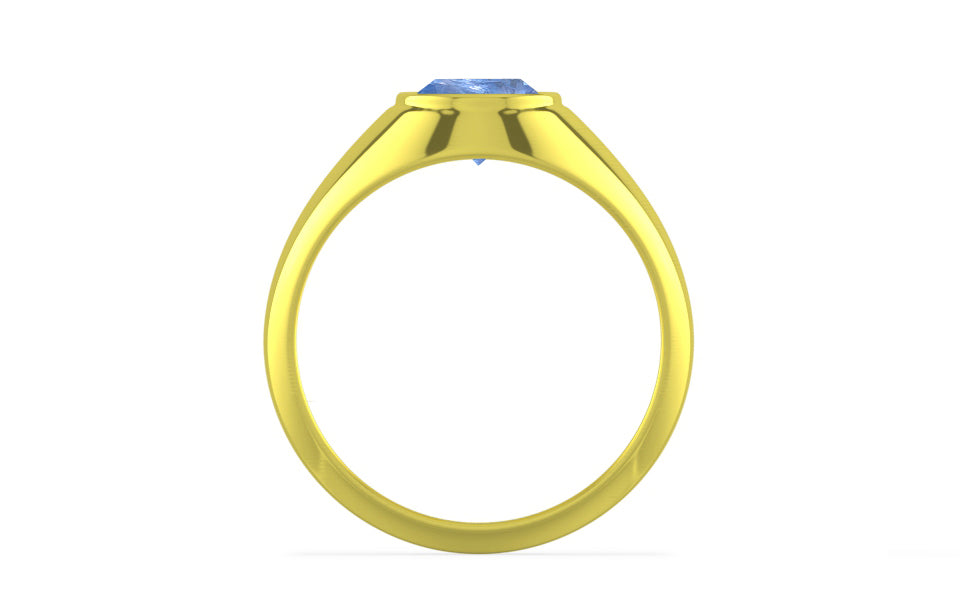 Panchdhatu Ceylon Blue Sapphire Ring Prime Quality (R12)