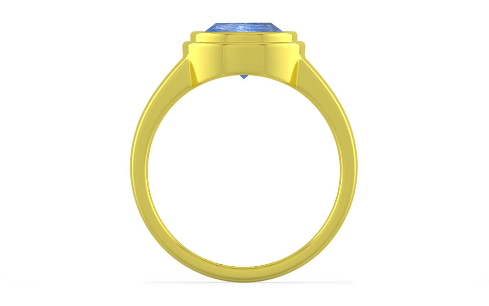 Panchdhatu Ceylon Blue Sapphire Ring Prime Quality (R3)