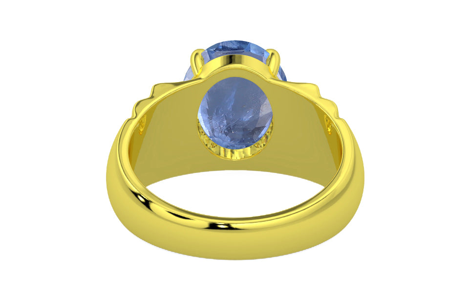 Panchdhatu Ceylon Blue Sapphire Ring Prime Quality (R4)