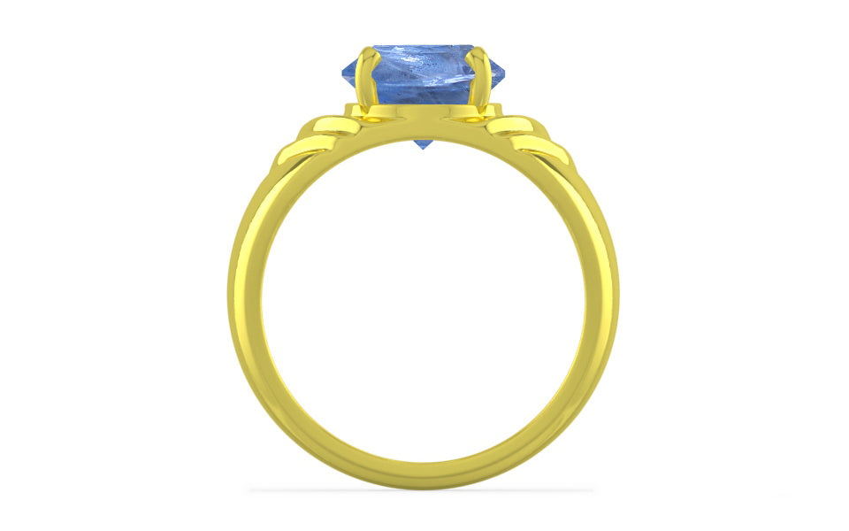 Panchdhatu Ceylon Blue Sapphire Ring Prime Quality (R4)