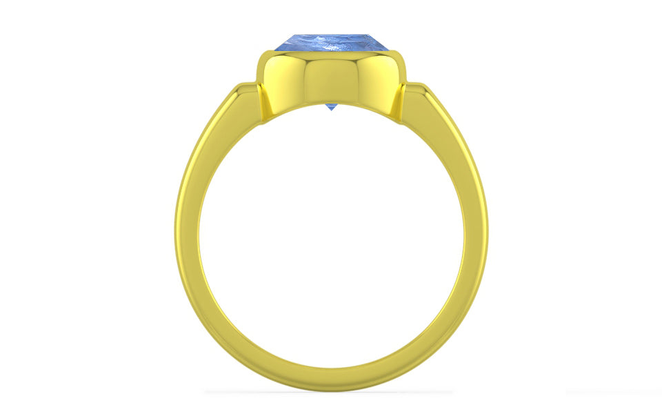 Panchdhatu Ceylon Blue Sapphire Ring Prime Quality (R6)