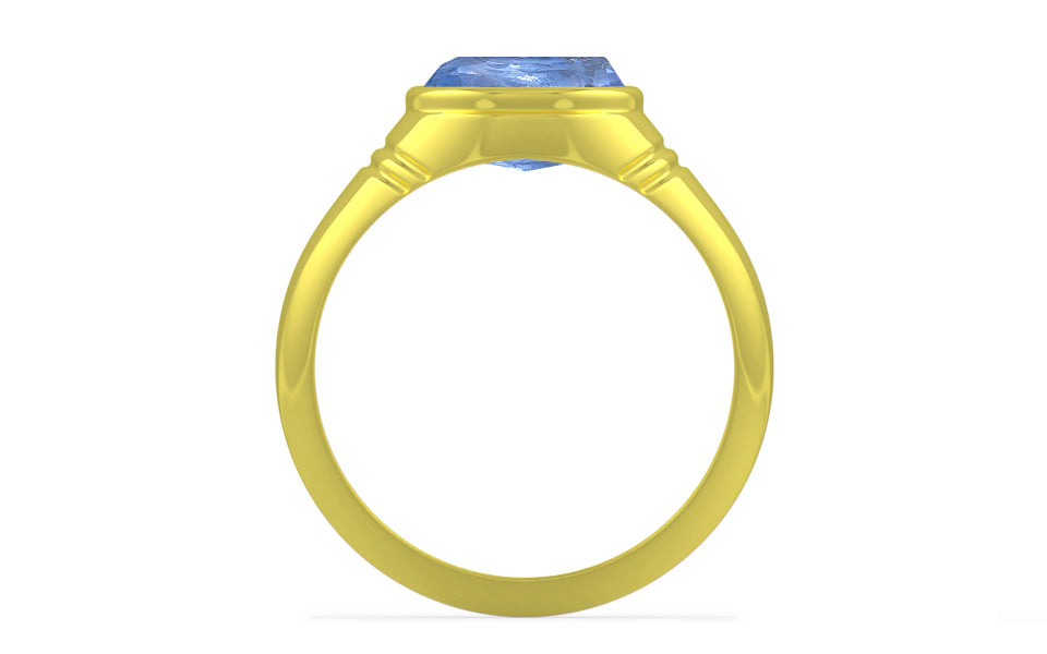 Panchdhatu Ceylon Blue Sapphire Ring Prime Quality (R7)