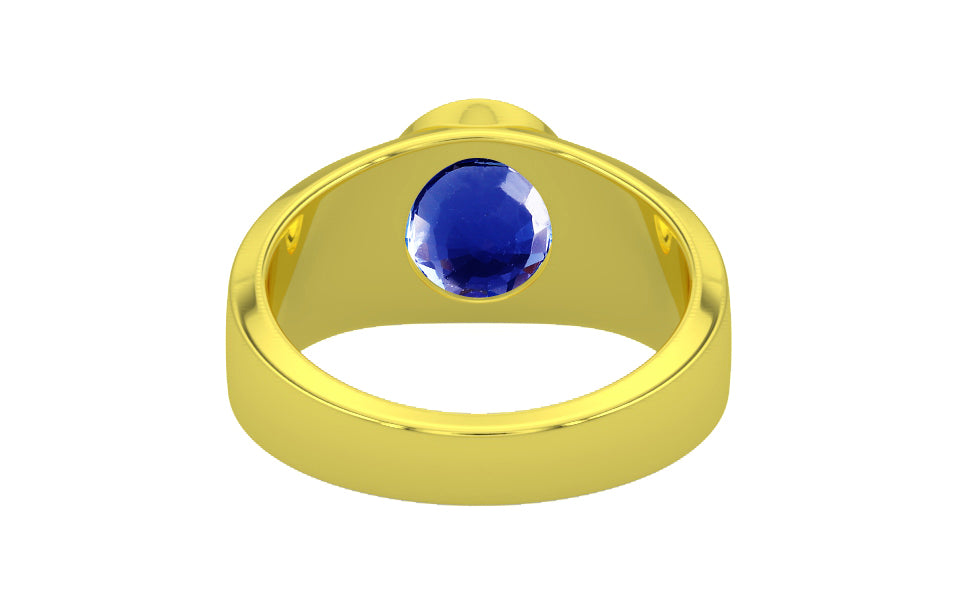 Panchdhatu Ceylon Blue Sapphire Ring Rare Quality (R10)