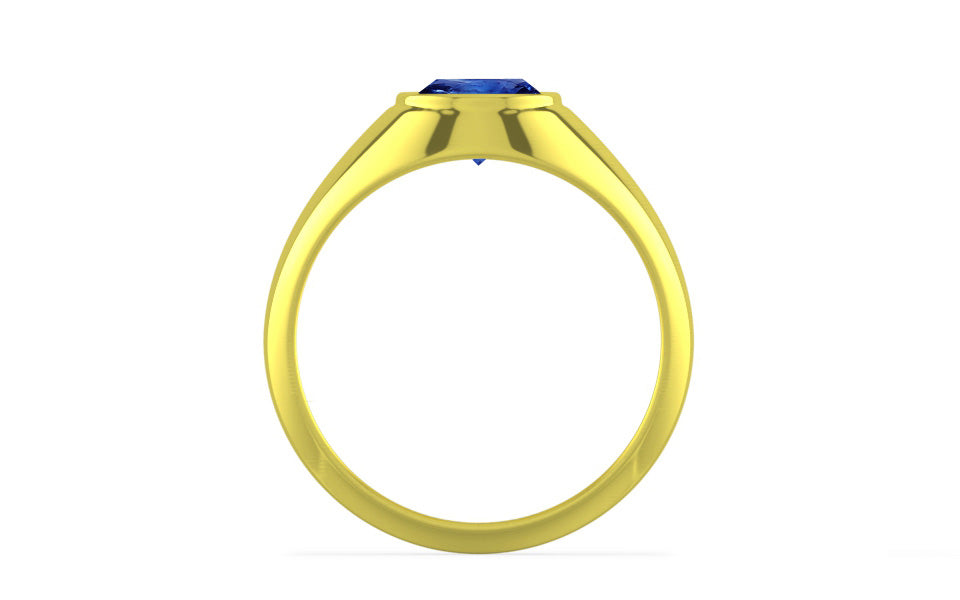 Panchdhatu Ceylon Blue Sapphire Ring Rare Quality (R12)