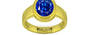 Panchdhatu Ceylon Blue Sapphire Ring Rare Quality (R3)