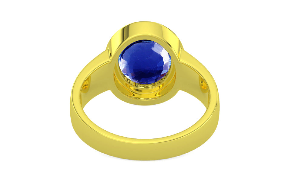 Panchdhatu Ceylon Blue Sapphire Ring Rare Quality (R3)