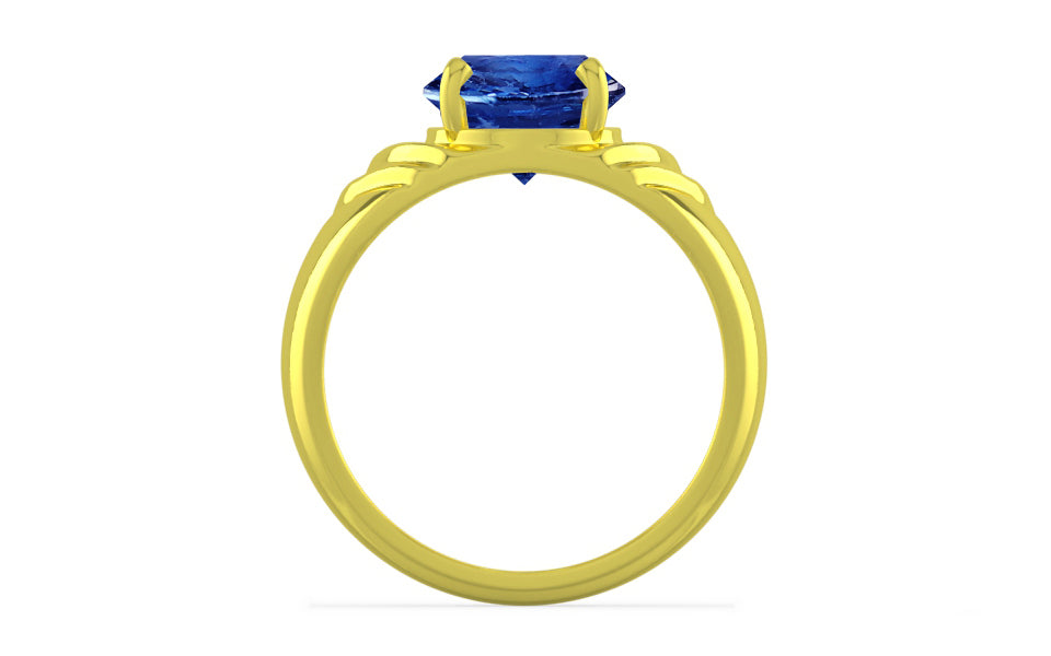 Panchdhatu Ceylon Blue Sapphire Ring Rare Quality (R4)