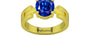 Panchdhatu Ceylon Blue Sapphire Ring Rare Quality (R8)