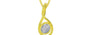 Panchdhatu Ceylon White Sapphire Pendant Fine Quality (P1)