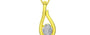 Panchdhatu Ceylon White Sapphire Pendant Fine Quality (P9)