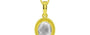 Panchdhatu Ceylon White Sapphire Pendant Limited Quality (P7)