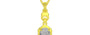 Panchdhatu Ceylon White Sapphire Pendant Prime Quality (P6)