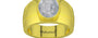 Panchdhatu Ceylon White Sapphire Ring Fine Quality (R1)