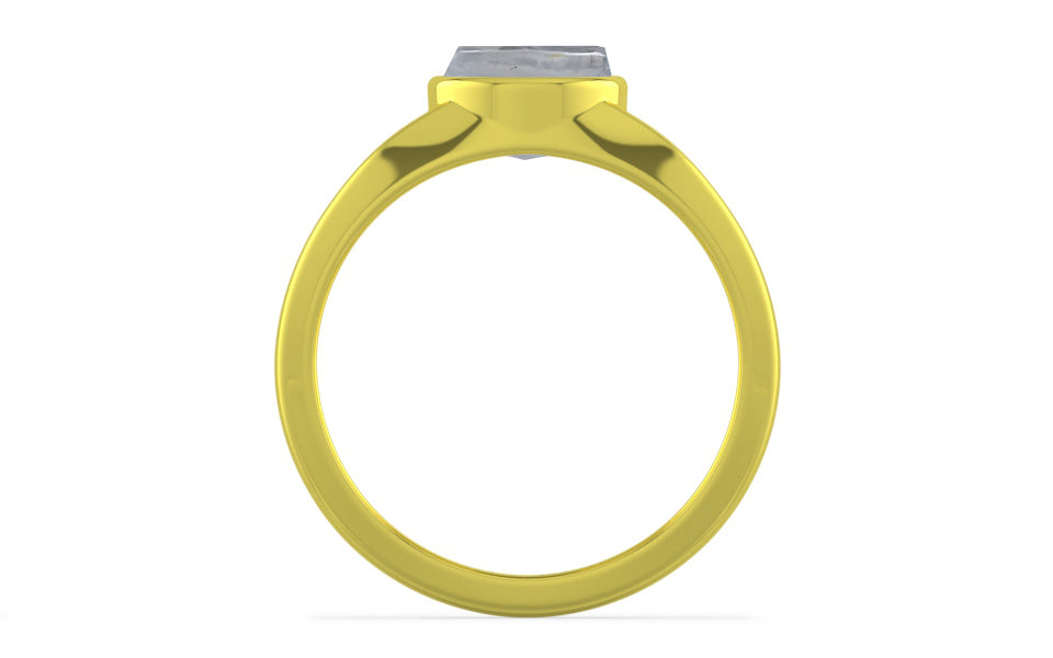Panchdhatu Ceylon White Sapphire Ring Fine Quality (R10)