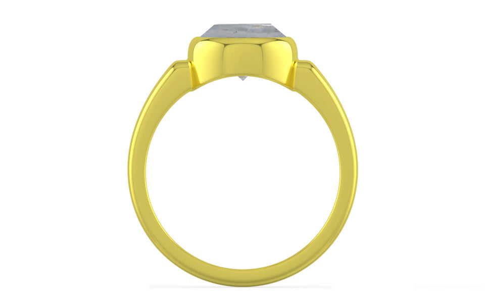 Panchdhatu Ceylon White Sapphire Ring Fine Quality (R6)