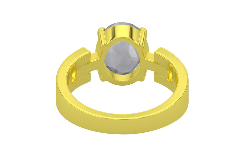 Panchdhatu Ceylon White Sapphire Ring Fine Quality (R8)