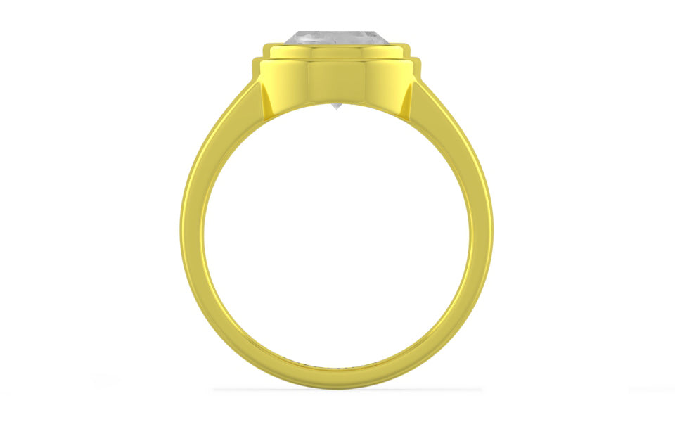 Panchdhatu Ceylon White Sapphire Ring Limited Quality (R3)