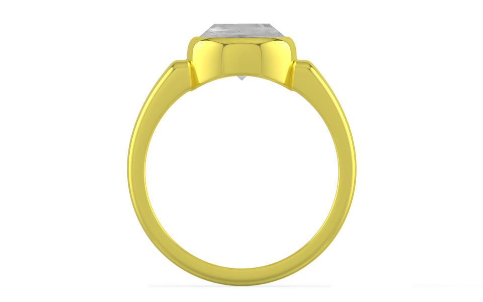 Panchdhatu Ceylon White Sapphire Ring Limited Quality (R6)