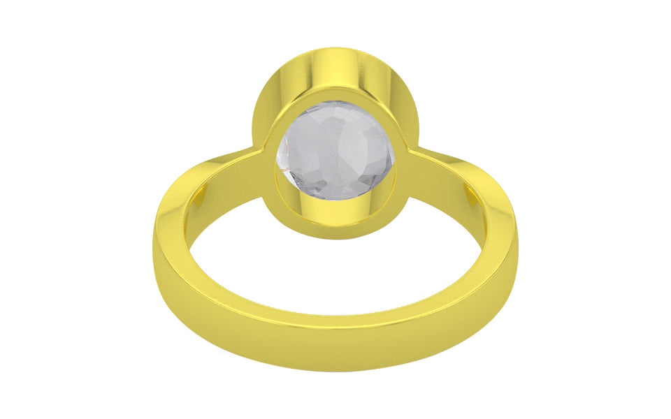 Panchdhatu Ceylon White Sapphire Ring Limited Quality (R9)