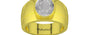 Panchdhatu Ceylon White Sapphire Ring Prime Quality (R1)