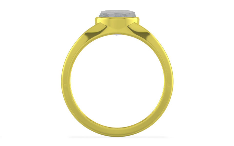 Panchdhatu Ceylon White Sapphire Ring Prime Quality (R10)