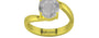 Panchdhatu Ceylon White Sapphire Ring Prime Quality (R2)