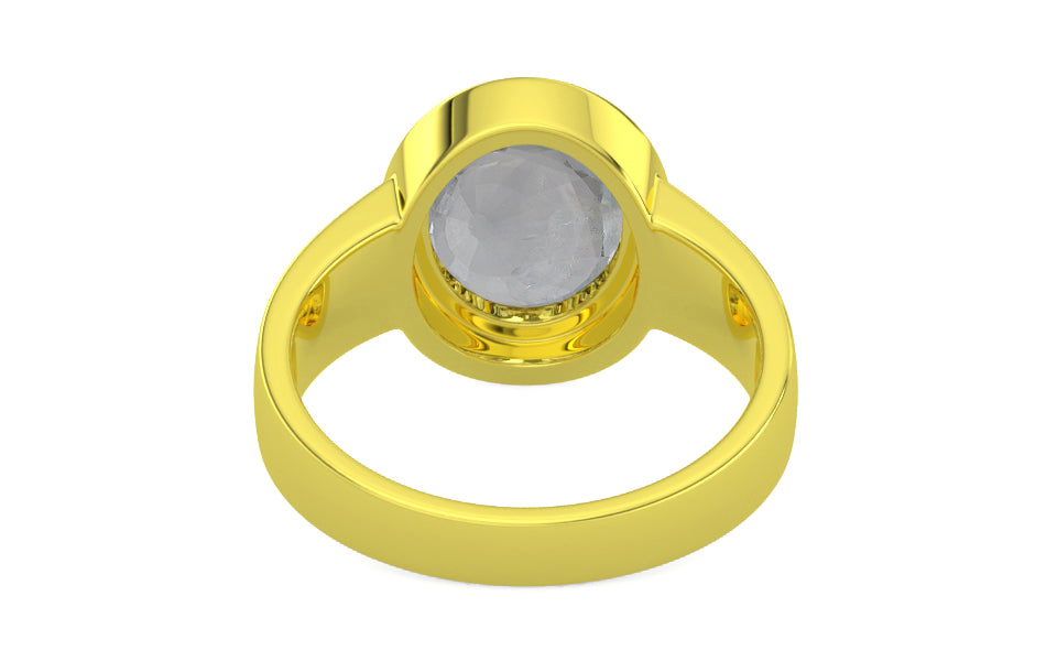 Panchdhatu Ceylon White Sapphire Ring Prime Quality (R3)