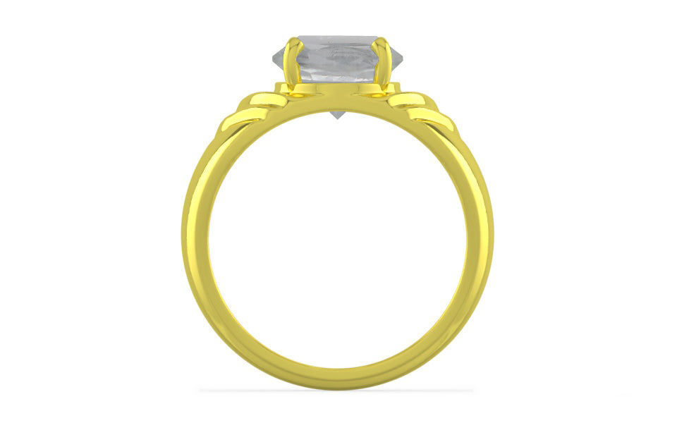 Panchdhatu Ceylon White Sapphire Ring Prime Quality (R4)