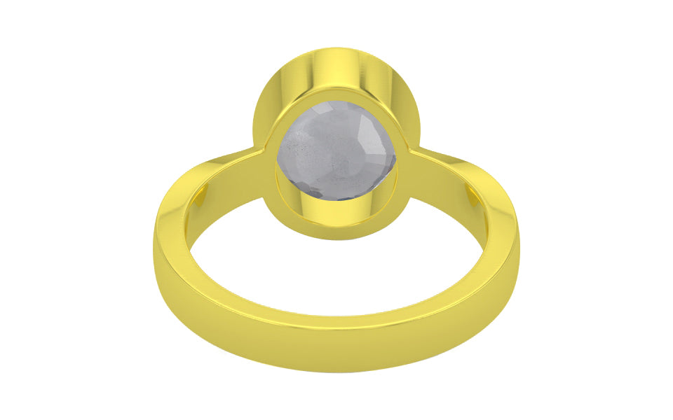 Panchdhatu Ceylon White Sapphire Ring Prime Quality (R9)