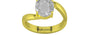 Panchdhatu Ceylon White Sapphire Ring Rare Quality (R2)