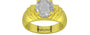 Panchdhatu Ceylon White Sapphire Ring Rare Quality (R4)