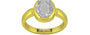 Panchdhatu Ceylon White Sapphire Ring Rare Quality (R6)