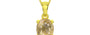 Panchdhatu Ceylon Yellow Sapphire Pendant Fine Quality (P10)