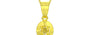 Panchdhatu Ceylon Yellow Sapphire Pendant Limited Quality (P11)