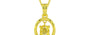 Panchdhatu Ceylon Yellow Sapphire Pendant Limited Quality (P2)
