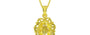 Panchdhatu Ceylon Yellow Sapphire Pendant Limited Quality (P5)