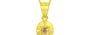 Panchdhatu Ceylon Yellow Sapphire Pendant Prime Quality (P11)