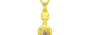 Panchdhatu Ceylon Yellow Sapphire Pendant Prime Quality (P6)