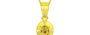 Panchdhatu Ceylon Yellow Sapphire Pendant Rare Quality (P11)