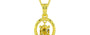 Panchdhatu Ceylon Yellow Sapphire Pendant Rare Quality (P2)