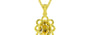 Panchdhatu Ceylon Yellow Sapphire Pendant Rare Quality (P3)