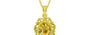Panchdhatu Ceylon Yellow Sapphire Pendant Rare Quality (P5)